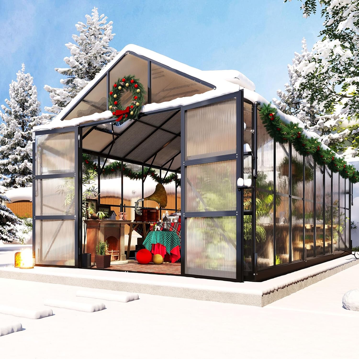 Polycarbonate vs. Glass: Why Canadian Winters Demand a Different Kind of Greenhouse