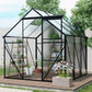Heavy-Duty 6x6 FT Black Greenhouse | All-Season Walk-In Garden Kit